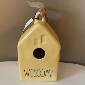 Rae Dunn - WELCOME - birdhouse